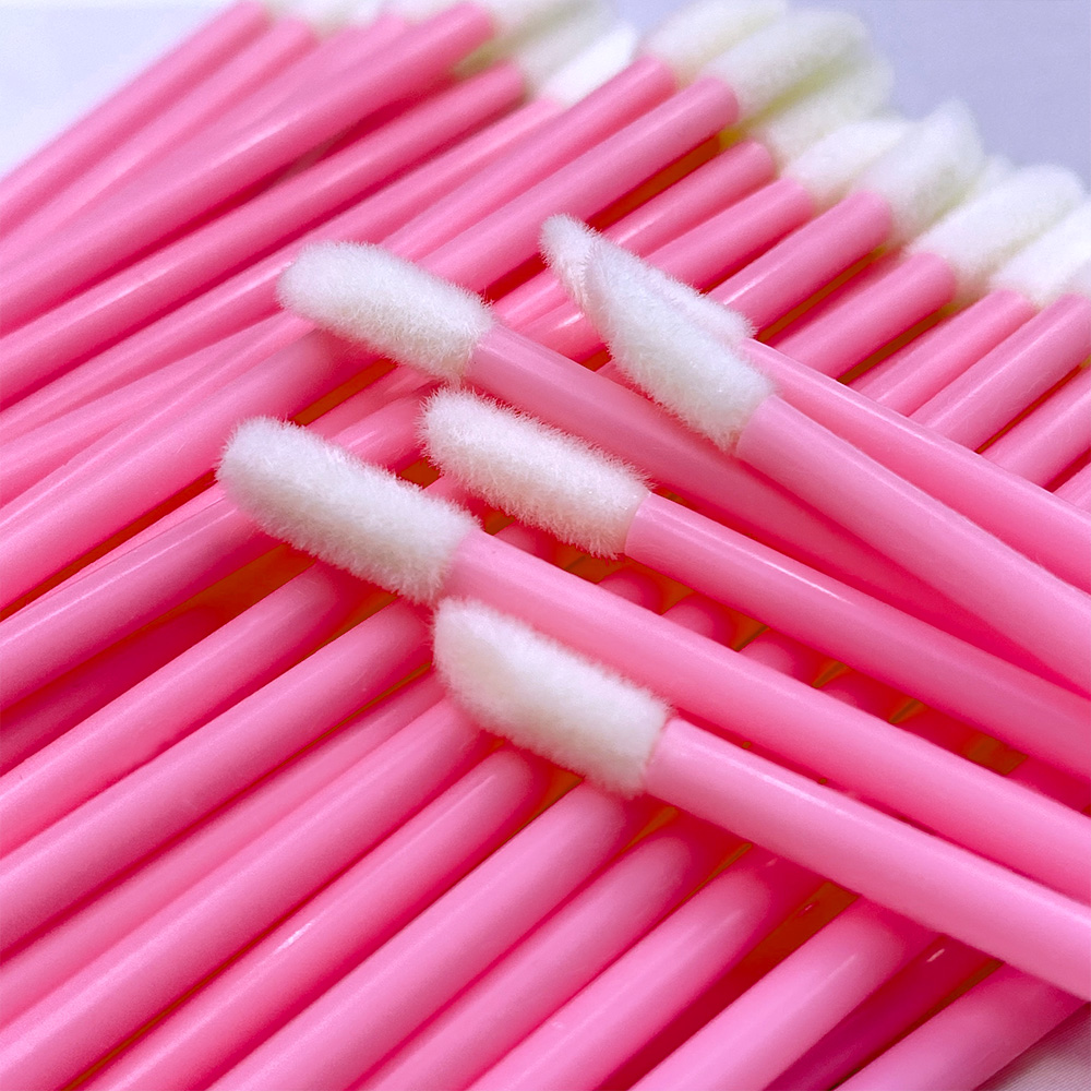 50/500PCS Disposable Lip Brush - Lip Balm 评论和价格
