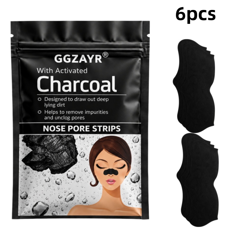 6PCS Activated Charcoal Nose P - Face Moisturizer 评论和价格