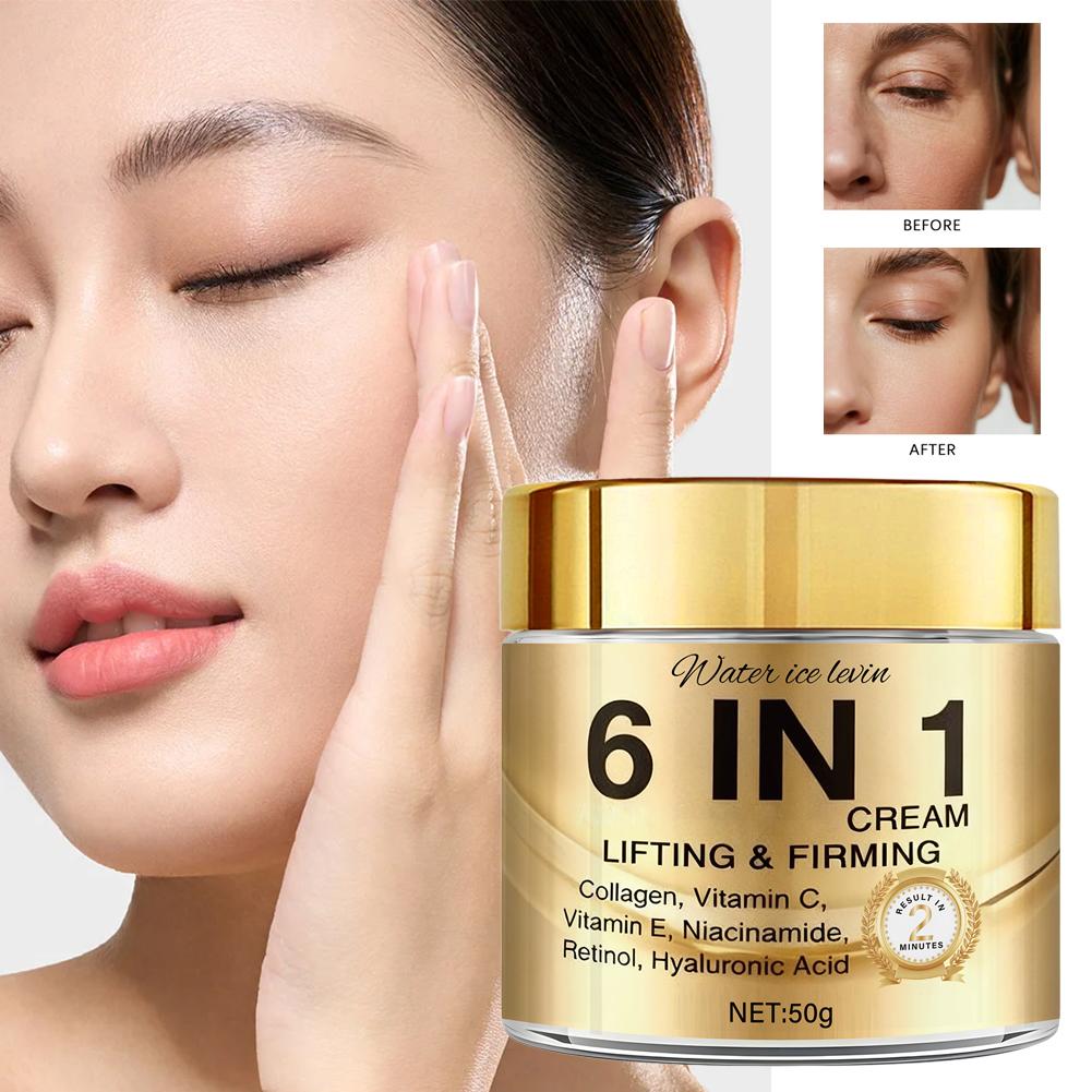 6 IN 1 Collagen Face Cream Lif - Vitamin C Serum 评论和价格