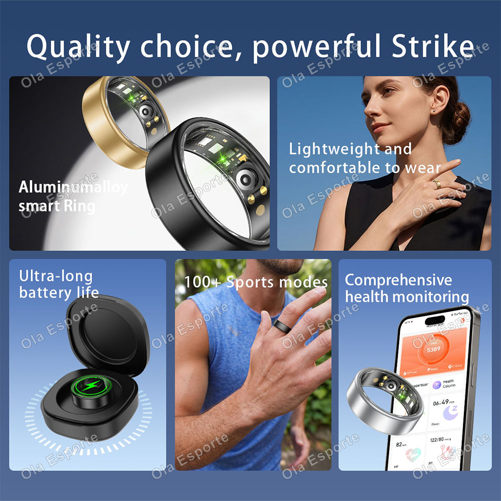Ola Esporte Smart Ring Men Wom - Skincare Glowing 评论和价格